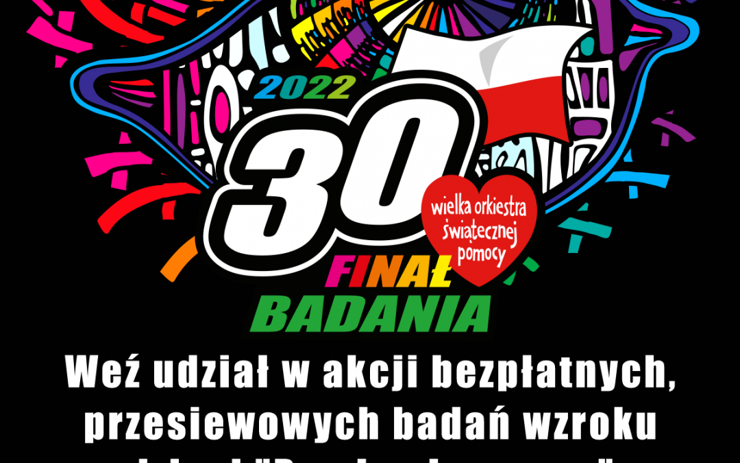 „Przejrzyj na oczy” – gramy z WOŚP