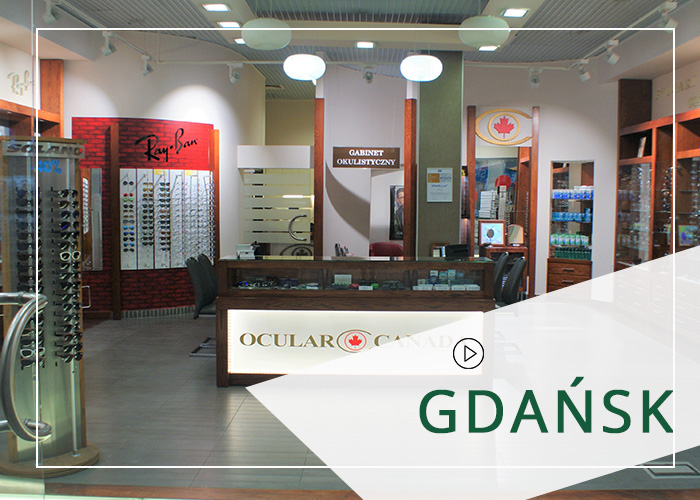 Po badanie wzroku i soczewki kontaktowe oraz okulary najlepiej w mieście Gdańsk wybrać się do salonu Ocular Canada.